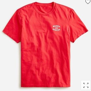 J Crew Made-in-the-USA graphic T-shirt